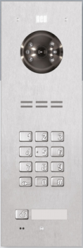 Panel cyfrowy Familio PRO z 1 przyciskiem, zamkiem szyfrowym, czytnikiem, ACO FAM-PRO-1NPZSACC ACO